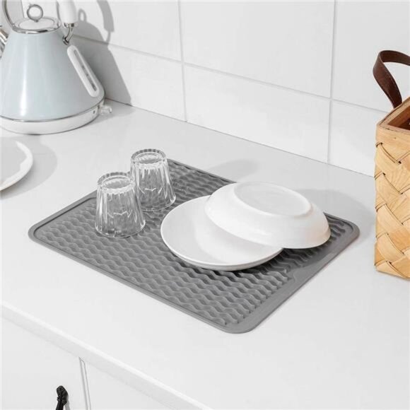 Silicone Dish DryingMat for Multiple Usage,Easy clean,Ecofriendly,Heat-resistant - Picture 6 of 7